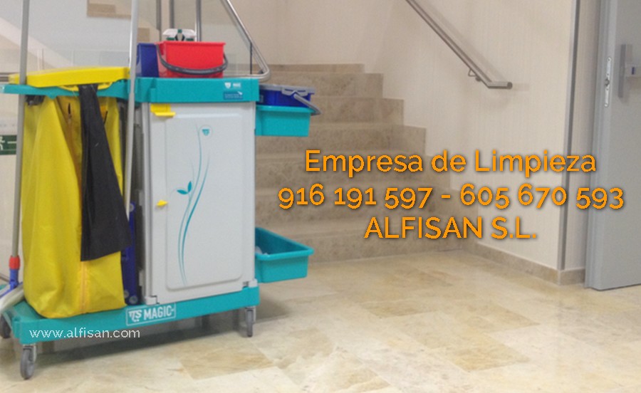 Limpieza en Fuenlabrada